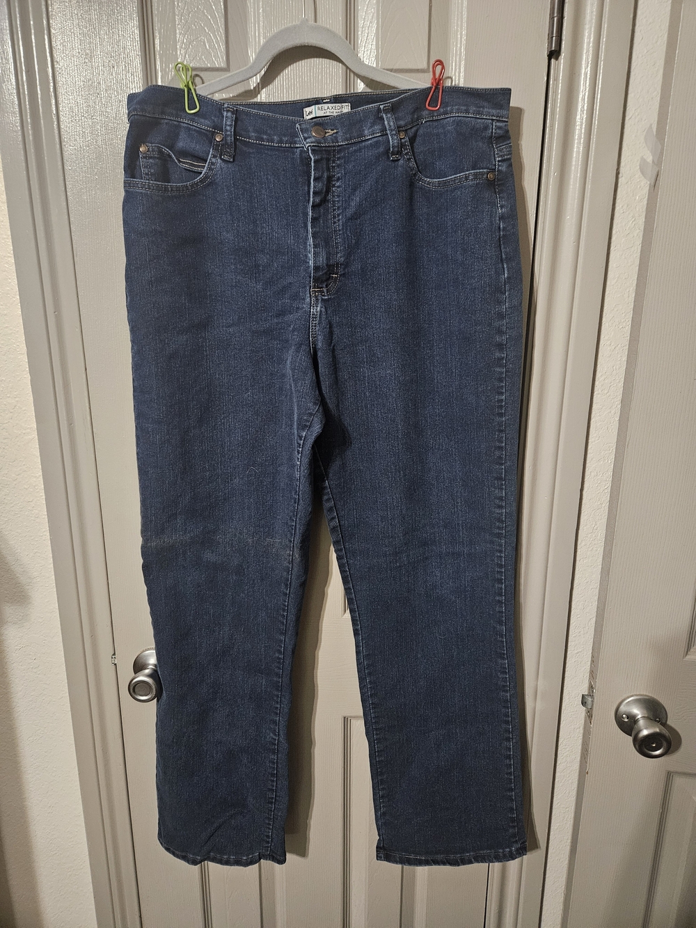 Lee Women’s Straight Leg Jeans in Dark Blue